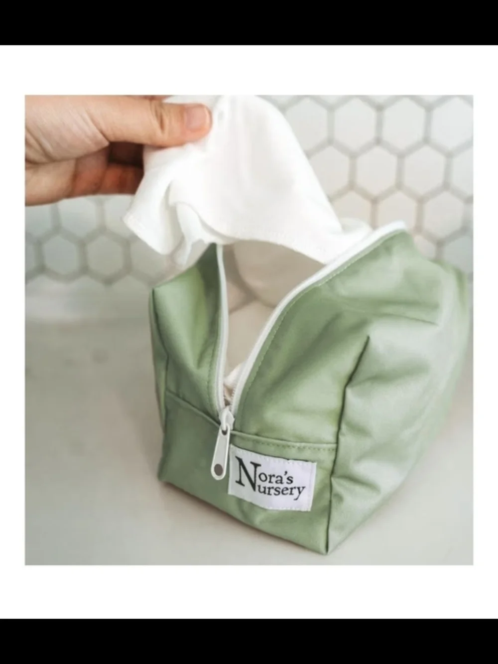 Reusable Cotton Wipes - 20 Pack With Garden Travel Pod